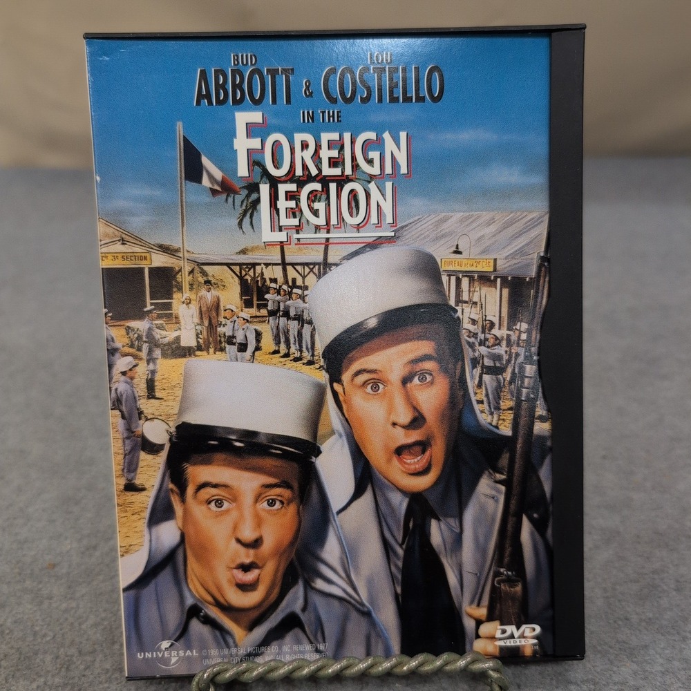 Abbott and Costello in the Foreign Legion DVD 1950 Comedy Movie B&W Classic - Picture 1 of 2